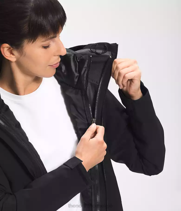 kleding 280T373 tn zwart Thermoball eco triclimate parka vrouwen The North Face