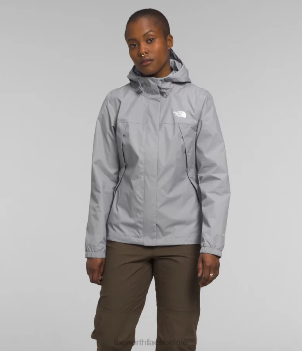 kleding 280T1274 grijs samenvoegen antora jas vrouwen The North Face
