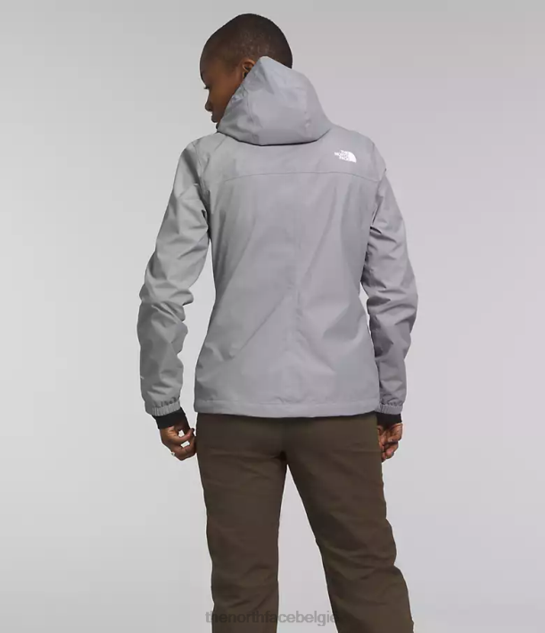 kleding 280T1274 grijs samenvoegen antora jas vrouwen The North Face