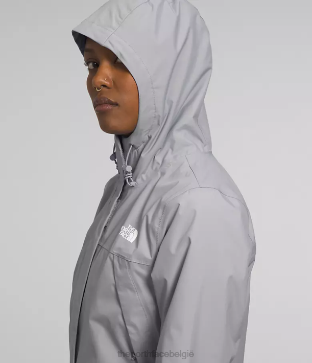 kleding 280T1274 grijs samenvoegen antora jas vrouwen The North Face