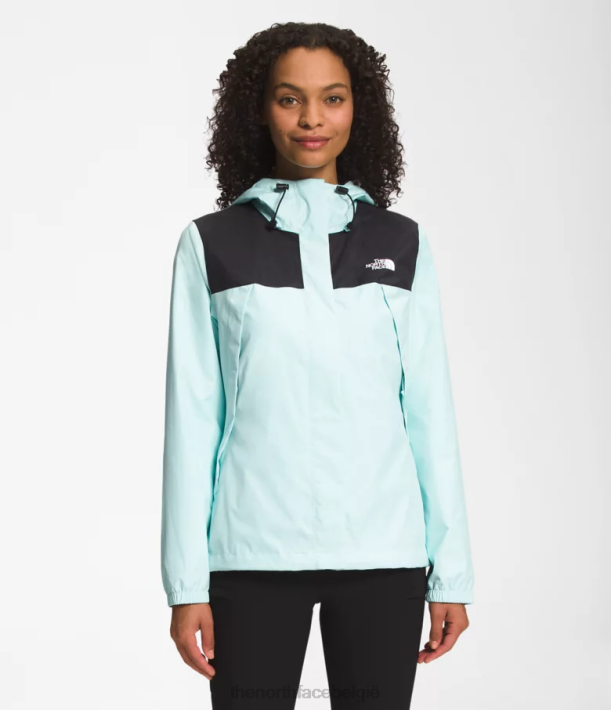 kleding 280T1277 tnf zwart/dakraamblauw antora jas vrouwen The North Face