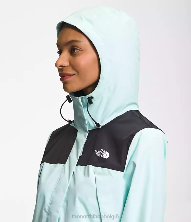 kleding 280T1277 tnf zwart/dakraamblauw antora jas vrouwen The North Face