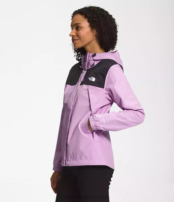 kleding 280T1282 tnf zwart/lupine antora jas vrouwen The North Face