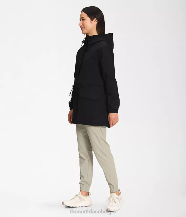 kleding 280T1284 tn zwart M66 utility regenjas vrouwen The North Face
