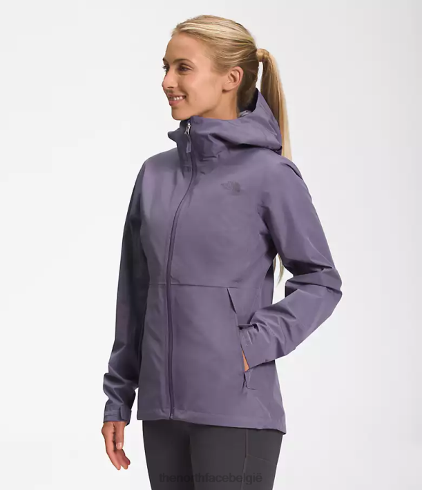 kleding 280T1317 maan leisteen dryzzle futurelight-jack vrouwen The North Face