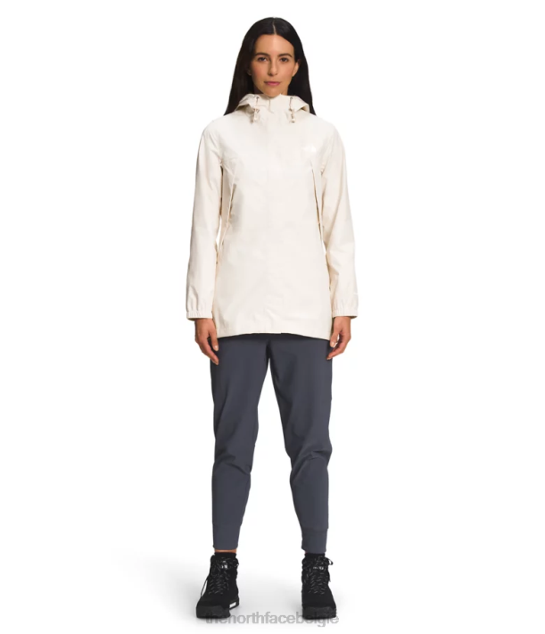 kleding 280T47 gardenia wit antora parka vrouwen The North Face