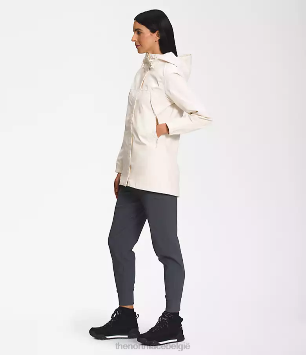 kleding 280T47 gardenia wit antora parka vrouwen The North Face