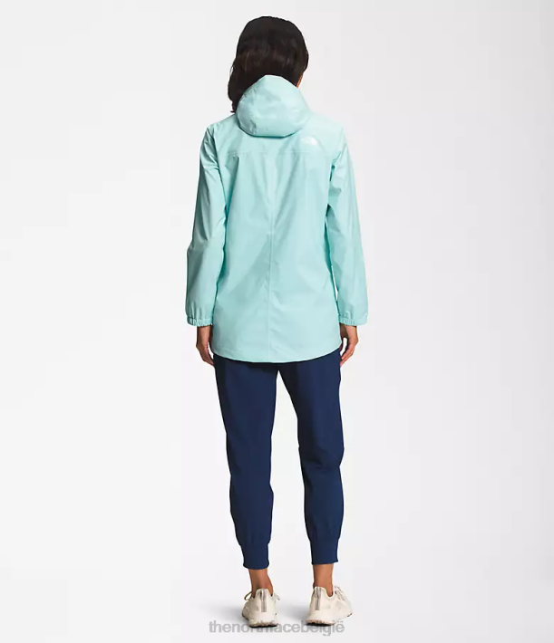 kleding 280T50 dakraam blauw antora parka vrouwen The North Face