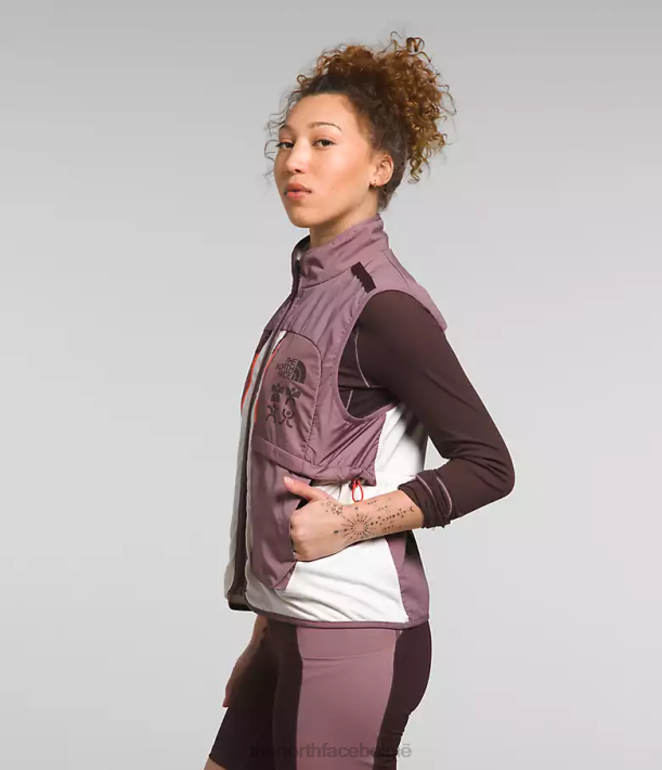 kleding 280T1141 gardenia wit/reegrijs trailwear winterwarm flitsvest vrouwen The North Face