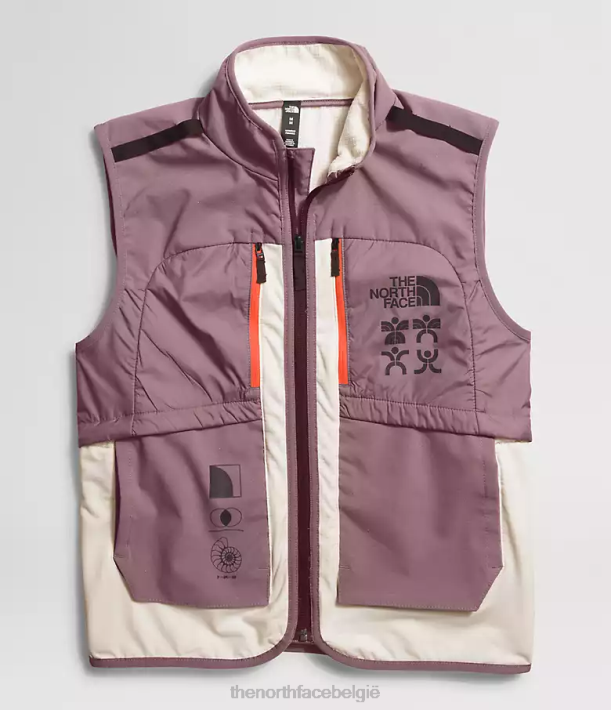 kleding 280T1141 gardenia wit/reegrijs trailwear winterwarm flitsvest vrouwen The North Face