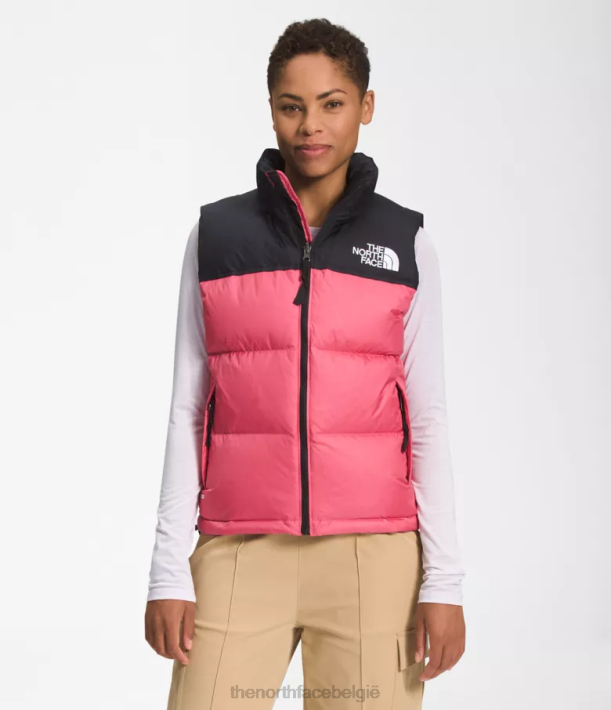 kleding 280T430 kosmo roze Retro nuptse-vest uit 1996 vrouwen The North Face