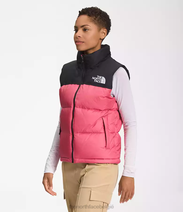 kleding 280T430 kosmo roze Retro nuptse-vest uit 1996 vrouwen The North Face