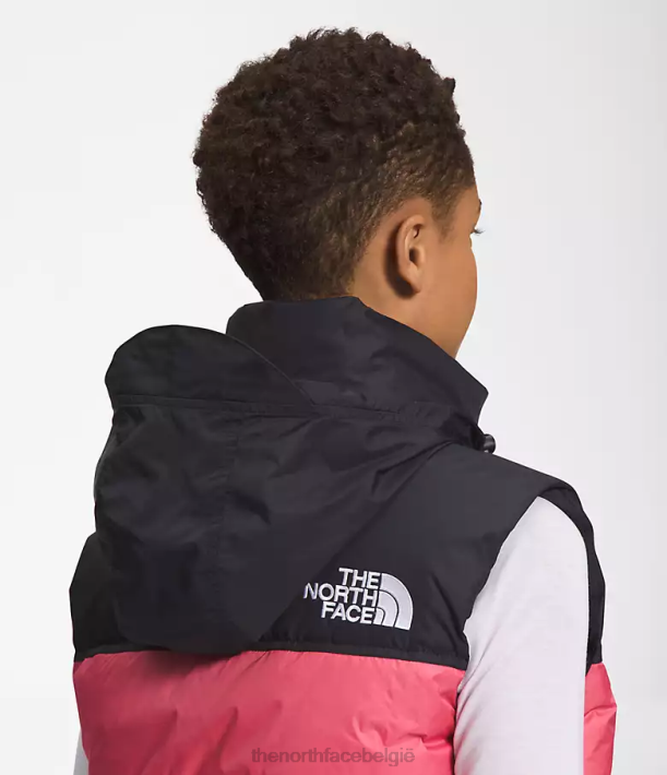 kleding 280T430 kosmo roze Retro nuptse-vest uit 1996 vrouwen The North Face