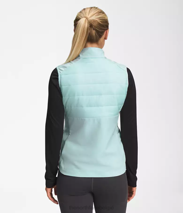kleding 280T567 dakraam blauw schuilplaats vest vrouwen The North Face