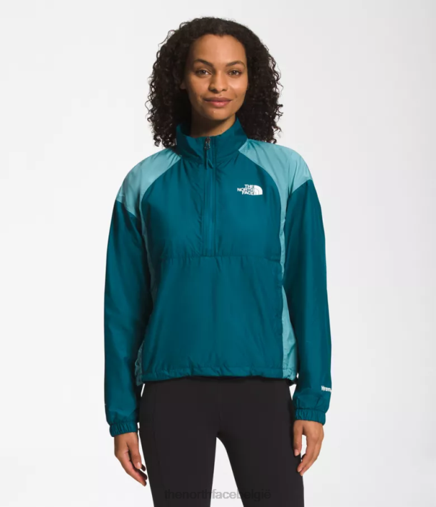 kleding 280T1017 rifwaterblauw koraal Hydranaline trui 2000 vrouwen The North Face