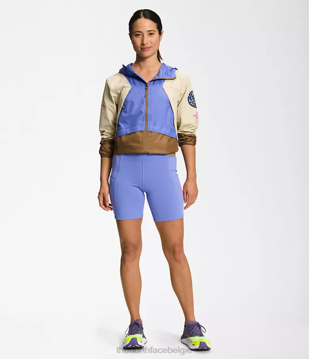 kleding 280T316 grind/diepe maagdenpalm/nuttig bruin trailwear windfluitjack vrouwen The North Face