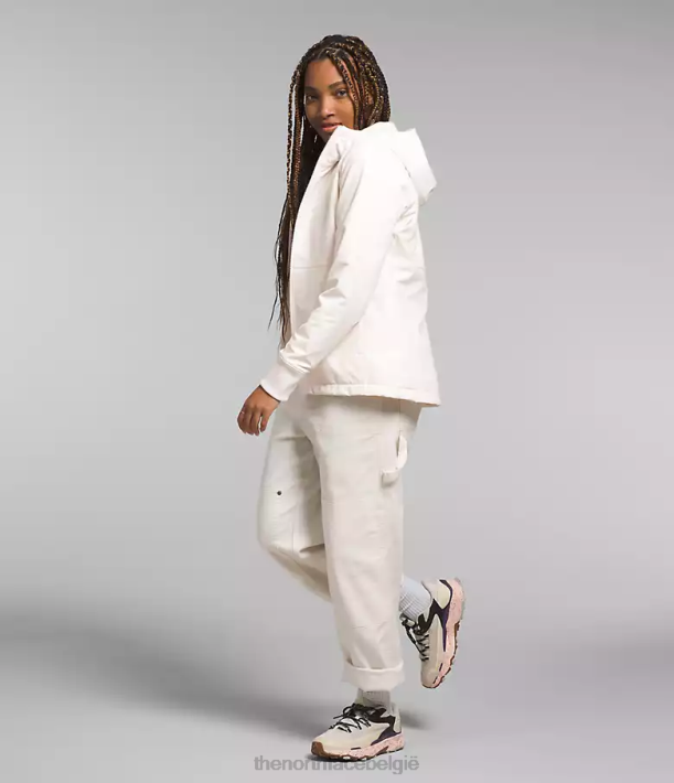 kleding 280T330 gardenia wit Shelbe Raschel-hoodie vrouwen The North Face