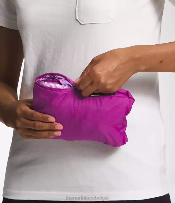 kleding 280T673 tonale kleurstofprint met paarse cactusbloemen hydrenaline jas 2000-25\'\' lengte vrouwen The North Face