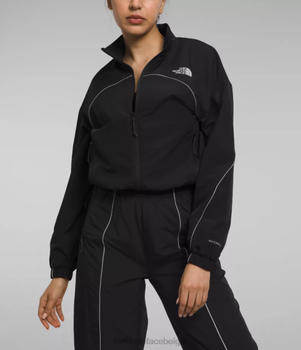 kleding 280T733 tn zwart windjack met tek-bies vrouwen The North Face