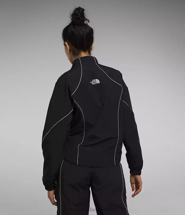 kleding 280T733 tn zwart windjack met tek-bies vrouwen The North Face