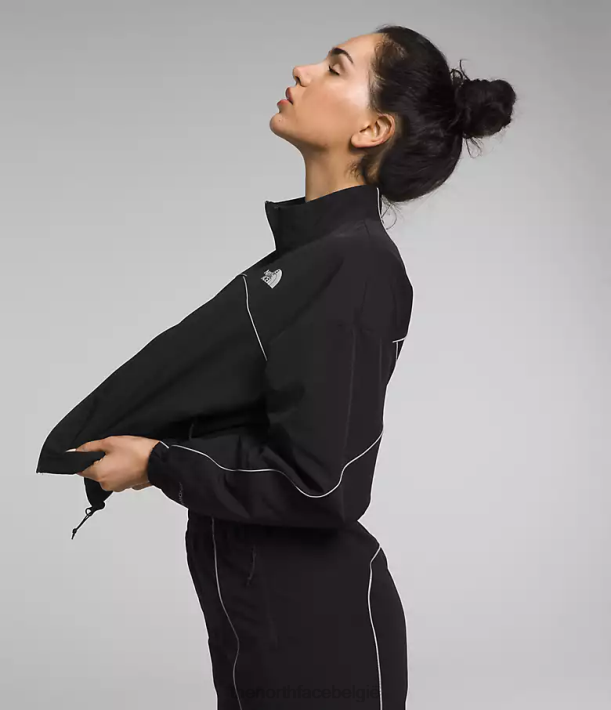 kleding 280T733 tn zwart windjack met tek-bies vrouwen The North Face