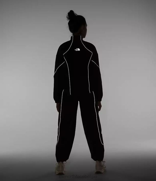 kleding 280T733 tn zwart windjack met tek-bies vrouwen The North Face