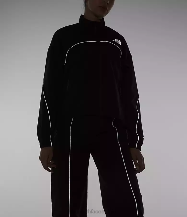 kleding 280T733 tn zwart windjack met tek-bies vrouwen The North Face