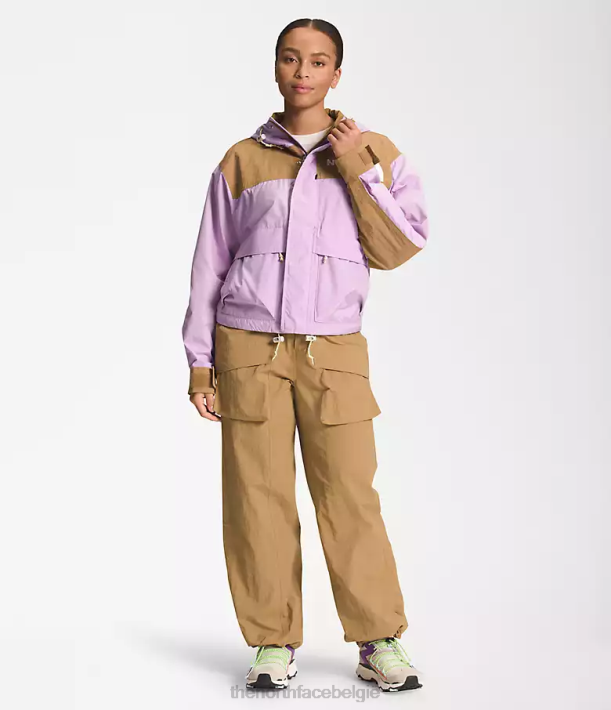 kleding 280T940 lupine/nuttig bruin 86 low-fi hi-tek korte bergjas vrouwen The North Face