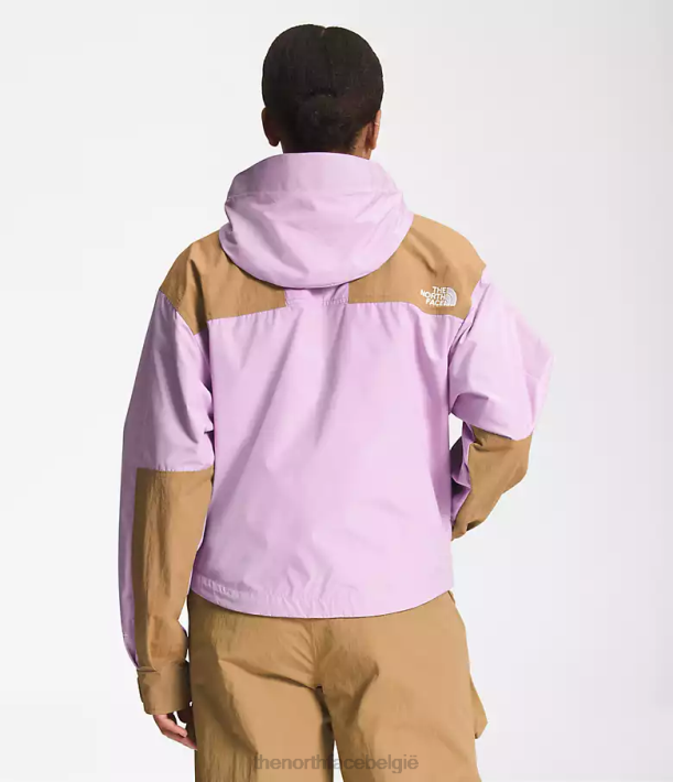 kleding 280T940 lupine/nuttig bruin 86 low-fi hi-tek korte bergjas vrouwen The North Face