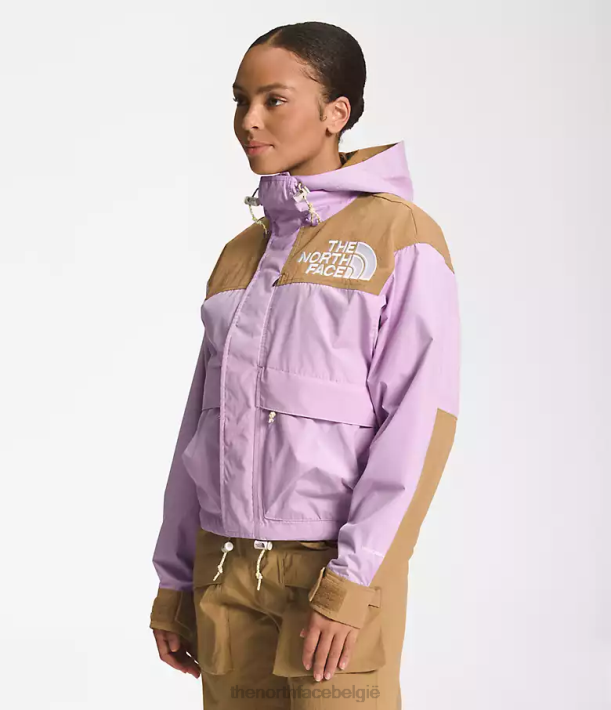 kleding 280T940 lupine/nuttig bruin 86 low-fi hi-tek korte bergjas vrouwen The North Face