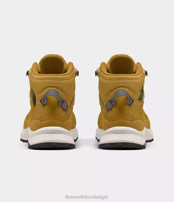 schoenen 280T750 pijlhout geel/gardenia wit Cragstone lederen half waterdichte laarzen vrouwen The North Face