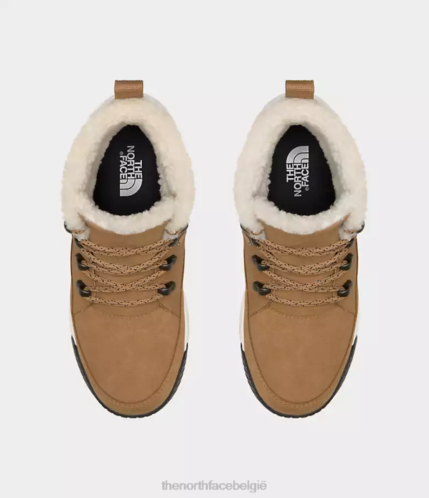 schoenen 280T1101 amandelboter/tnf zwart Sierra halfhoge waterdichte laarzen met kant vrouwen The North Face