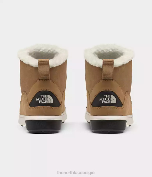 schoenen 280T1101 amandelboter/tnf zwart Sierra halfhoge waterdichte laarzen met kant vrouwen The North Face