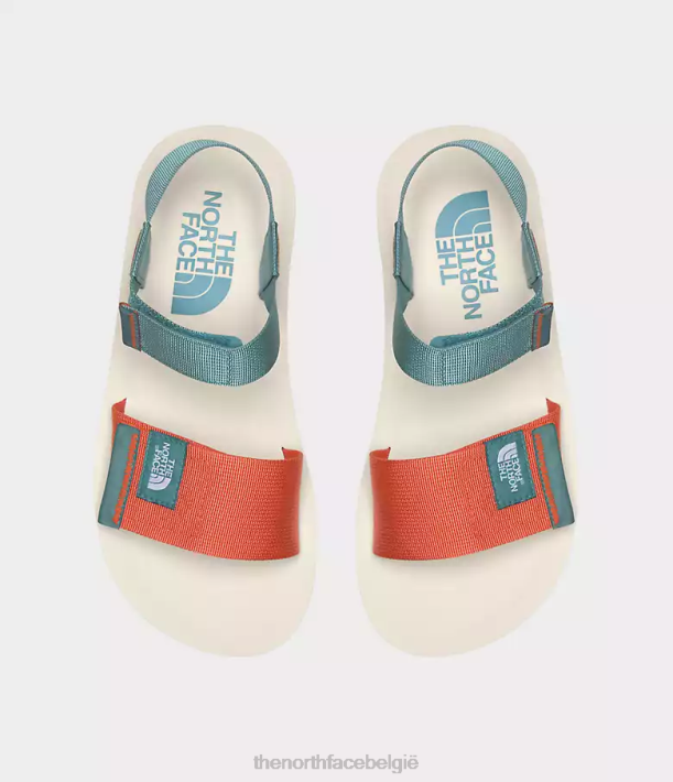 schoenen 280T256 gardenia wit/stoffig koraal oranje Skeena sandalen vrouwen The North Face