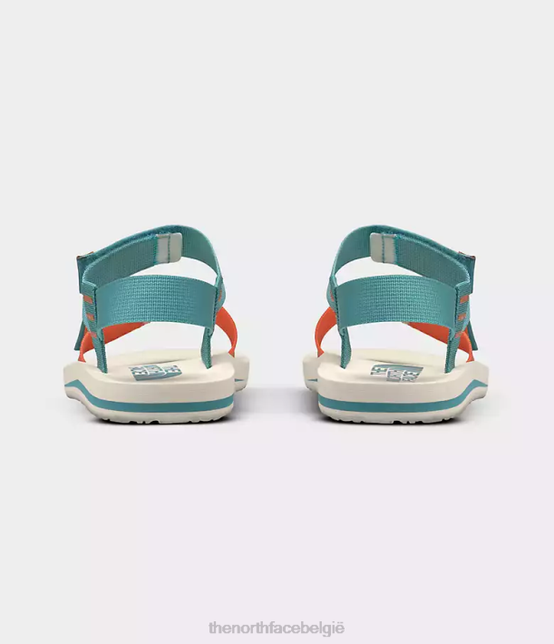 schoenen 280T256 gardenia wit/stoffig koraal oranje Skeena sandalen vrouwen The North Face