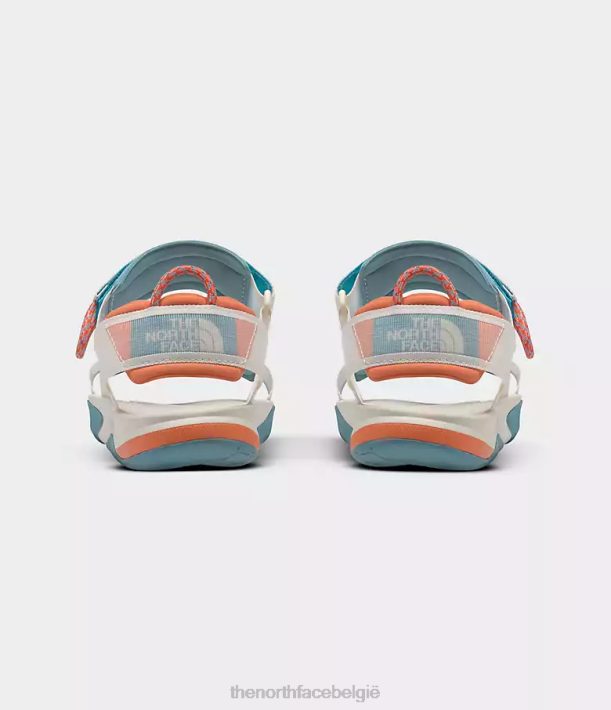 schoenen 280T516 gardenia wit/stoffig koraal oranje Skeena sportsandalen vrouwen The North Face