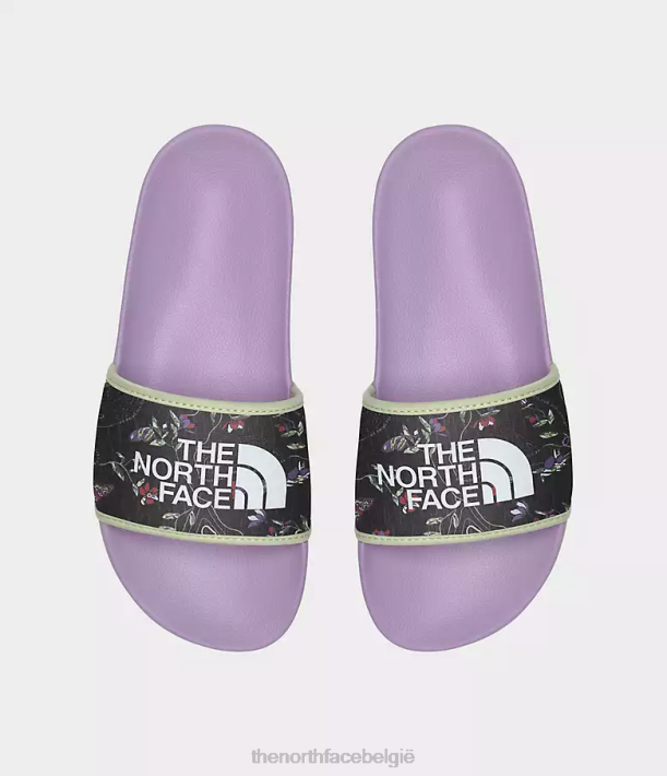 schoenen 280T575 lupine/tnf zwarte print basiskampglijbanen iii vrouwen The North Face