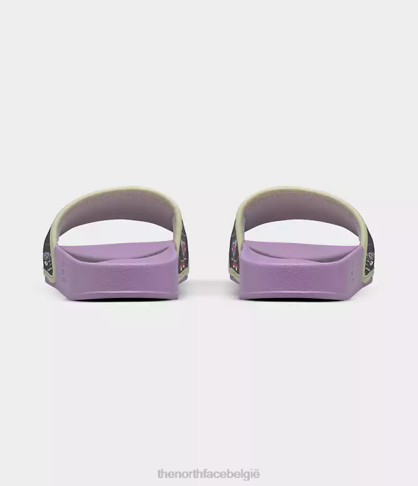 schoenen 280T575 lupine/tnf zwarte print basiskampglijbanen iii vrouwen The North Face