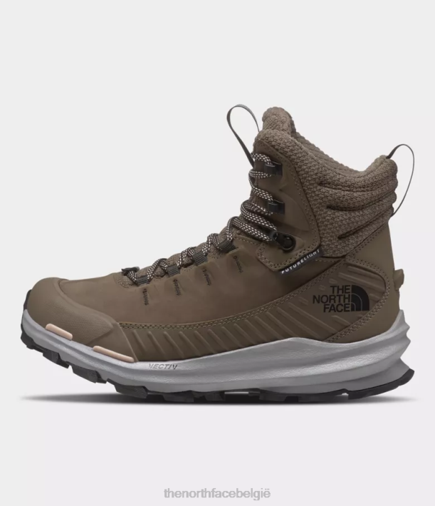 schoenen 280T1028 tweeledig bruin/tnf zwart vectiv fastpack geïsoleerde futurelight-laarzen vrouwen The North Face