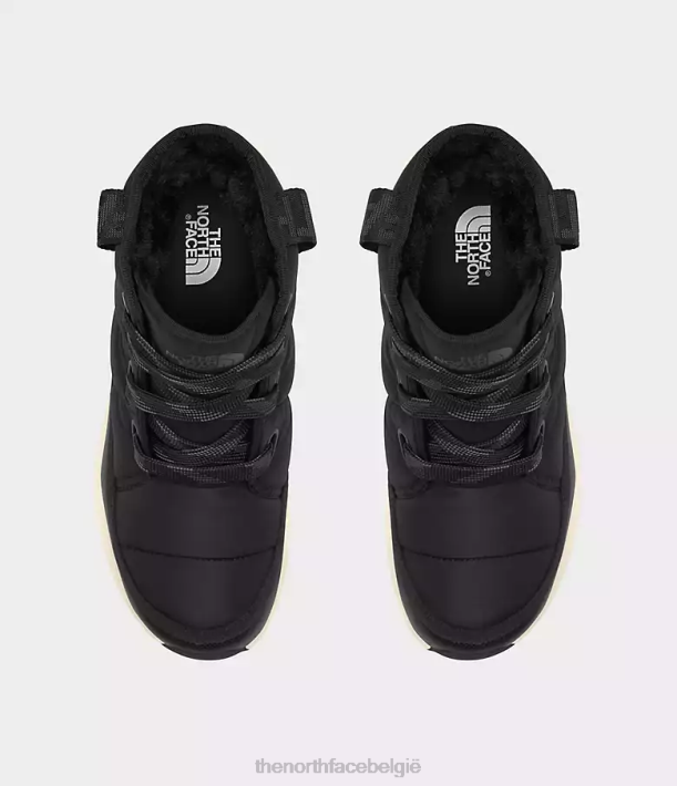 schoenen 280T814 tnf zwart/asfaltgrijs Thermoball luxe waterdichte laarzen met veters vrouwen The North Face