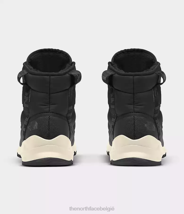 schoenen 280T814 tnf zwart/asfaltgrijs Thermoball luxe waterdichte laarzen met veters vrouwen The North Face