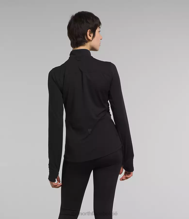 kleding 280T1182 tn zwart zonsopgang -zip vrouwen The North Face
