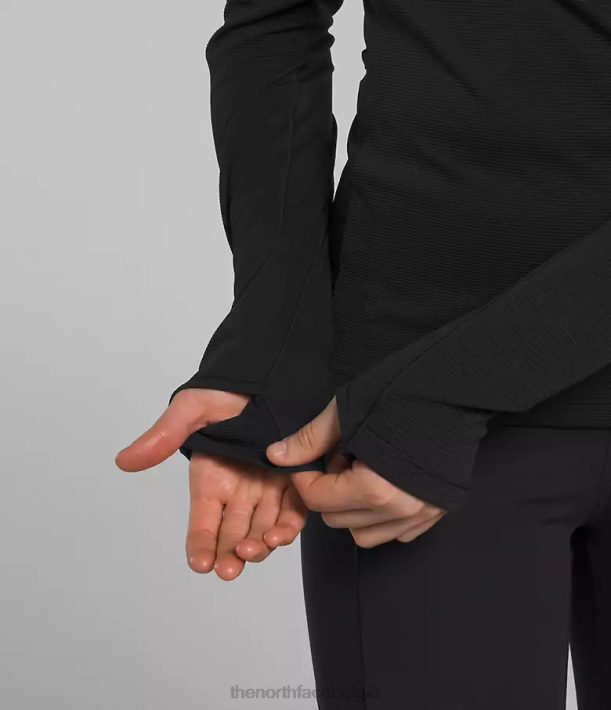 kleding 280T1182 tn zwart zonsopgang -zip vrouwen The North Face