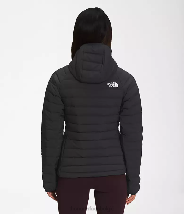 kleding 280T671 tn zwart Belleview stretch-down hoodie vrouwen The North Face