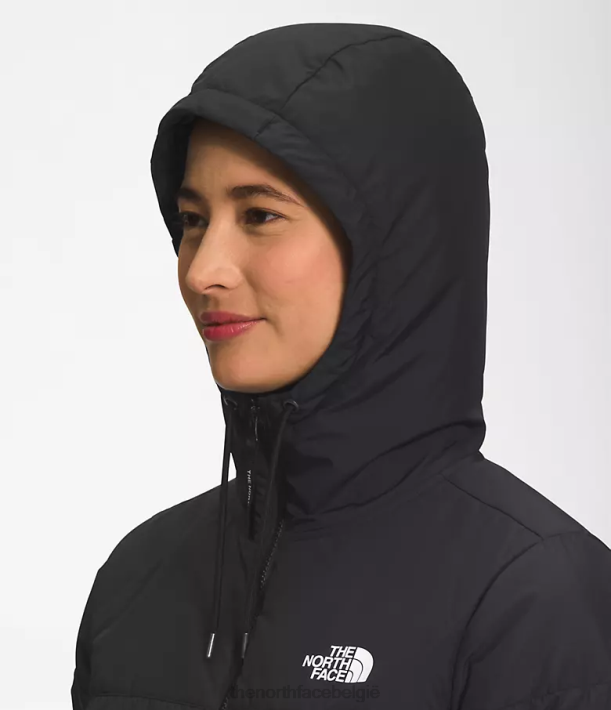 kleding 280T671 tn zwart Belleview stretch-down hoodie vrouwen The North Face