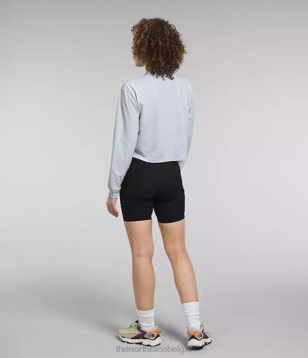 kleding 280T850 stoffige maagdenpalm Heritage patch-T-shirt met lange mouwen vrouwen The North Face