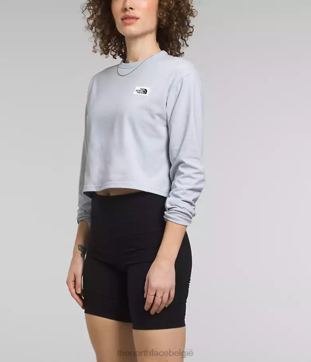 kleding 280T850 stoffige maagdenpalm Heritage patch-T-shirt met lange mouwen vrouwen The North Face