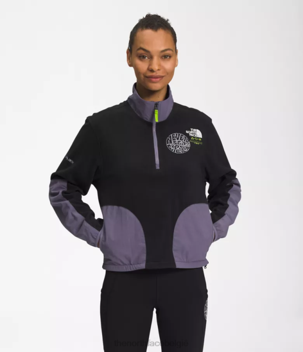 kleding 280T1181 tnf zwart/maanleisteen trailwear fantasie ridge-zip vrouwen The North Face