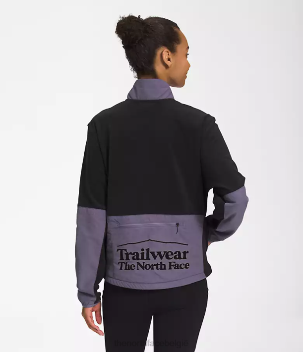 kleding 280T1181 tnf zwart/maanleisteen trailwear fantasie ridge-zip vrouwen The North Face
