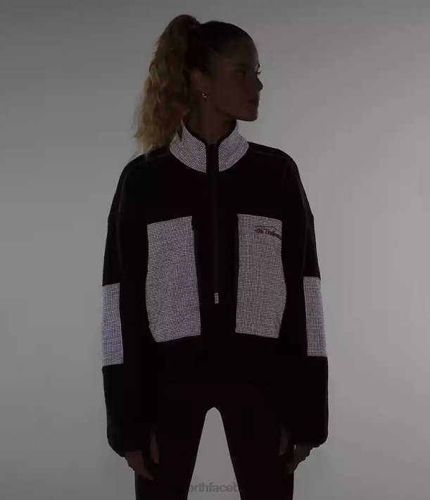 kleding 280T55 kolenbruin/grotblauw trailwear fantasy ridge flash-zip vrouwen The North Face